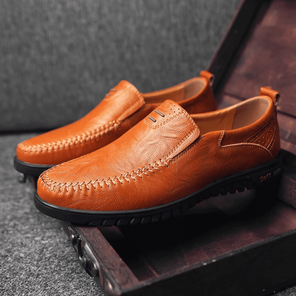 Men's Leather Moccasin Pisa Lennard