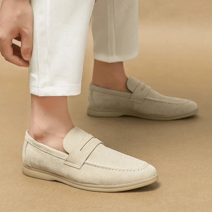 Leather Moccasin Loafer for Men Liverpool Lennard