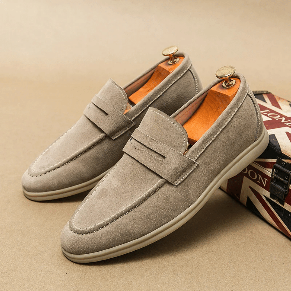 Leather Moccasin Loafer for Men Liverpool Lennard