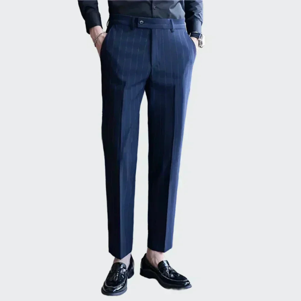 Pinstripe Suit Trousers for Men Lennard