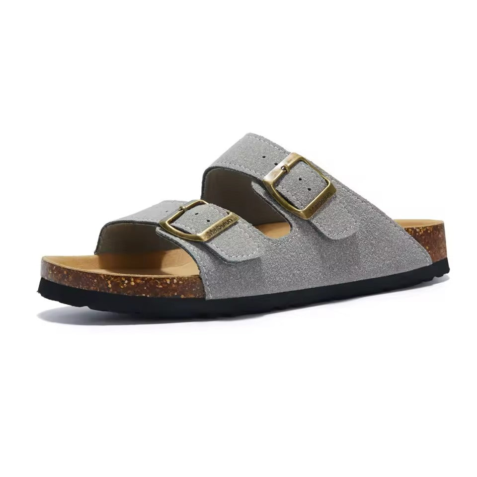 Birken California Suede Sandals for Men Lennard
