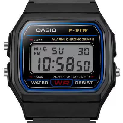 Casio F-91W-1 Series Lennard